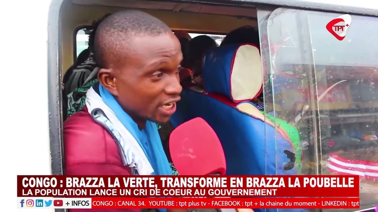 CONGO : BRAZZA LA VERTE, TRANSFORME EN BRAZZA LA POUBELLE